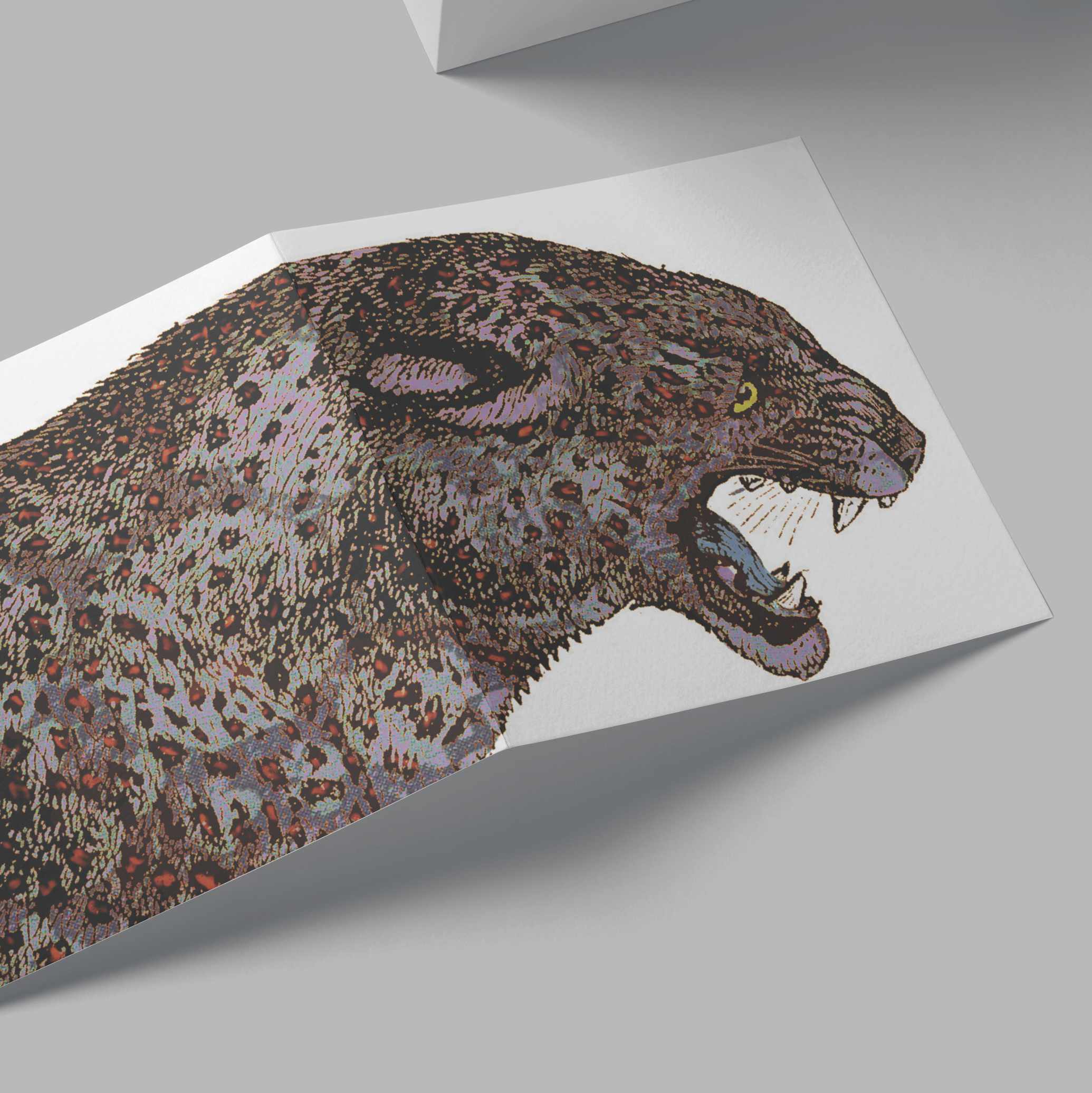 Leopard Card